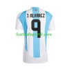 Tenue Argentine Julian Alvarez 9 Copa America Domicile 2024 Maillot de Foot